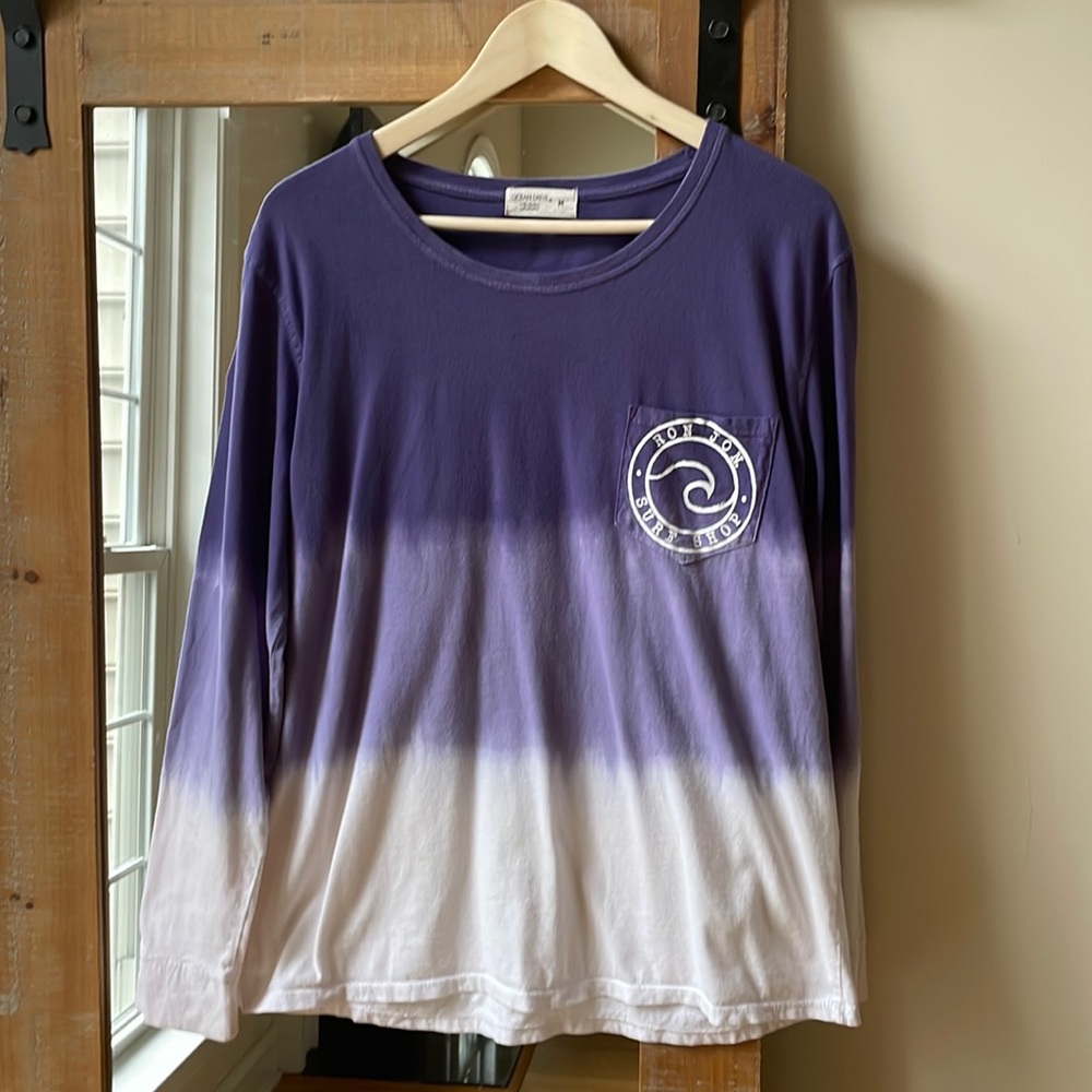 Ron Jon Surf Shop Tye Dye Ombre Long Sleeve Tee Size M